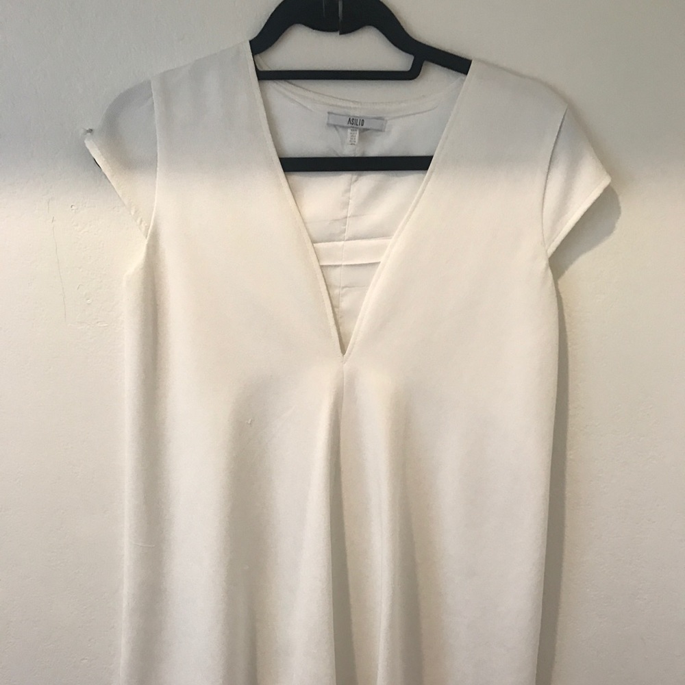 Asilio white dress XS AUS 6, worn once